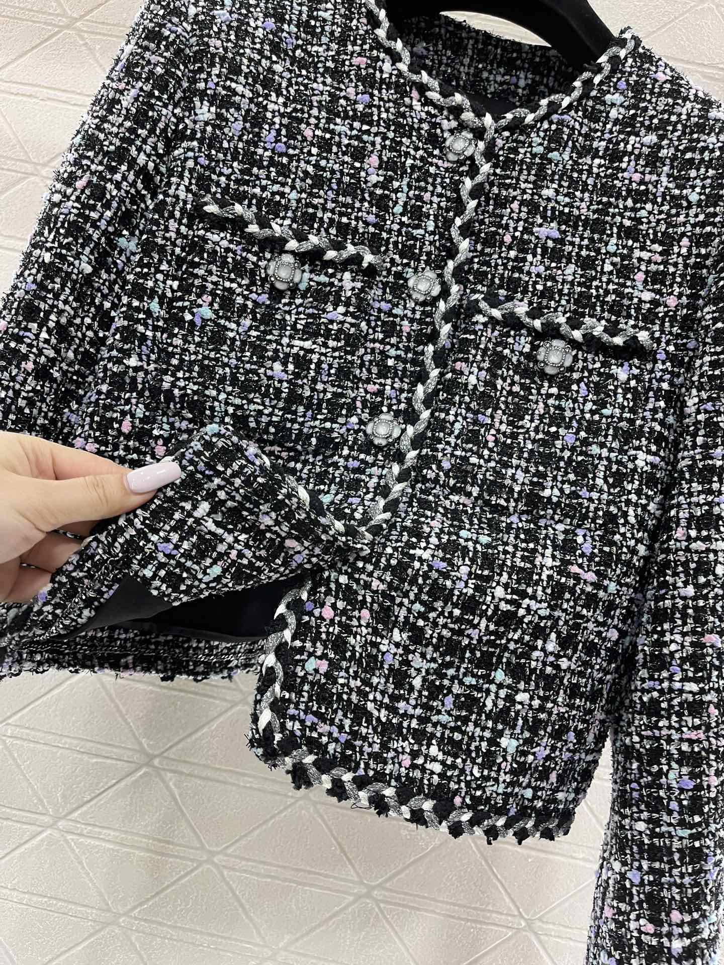 Braided short jacket