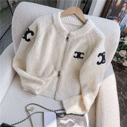 Super beautiful and versatile early autumn knitted coat