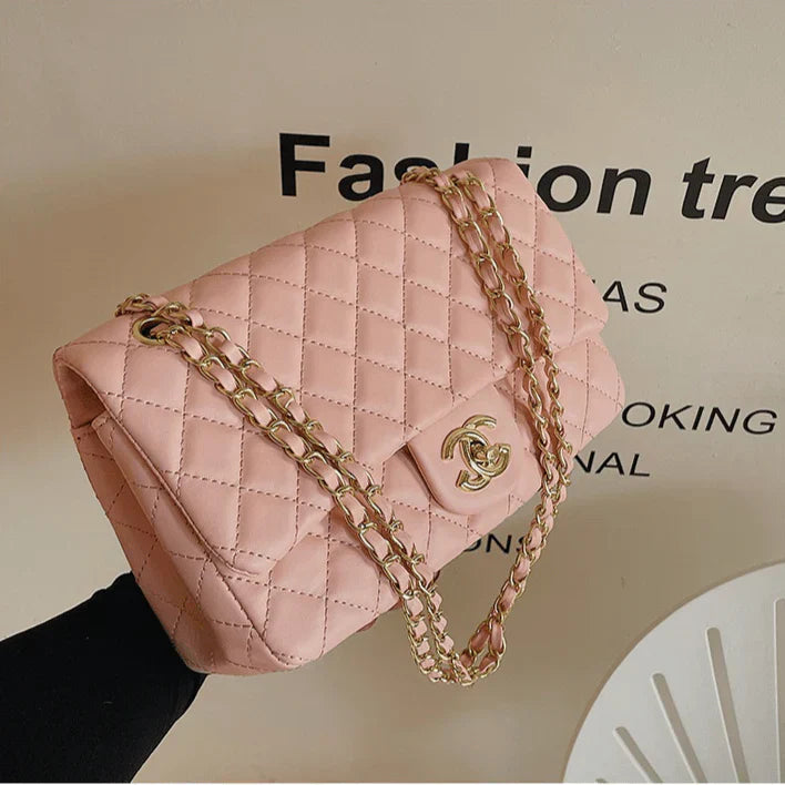 Ladies New Style Small Fragrance Style Single Shoulder Crossbody Bag