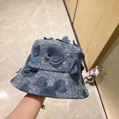 New British classic casual versatile bucket hat