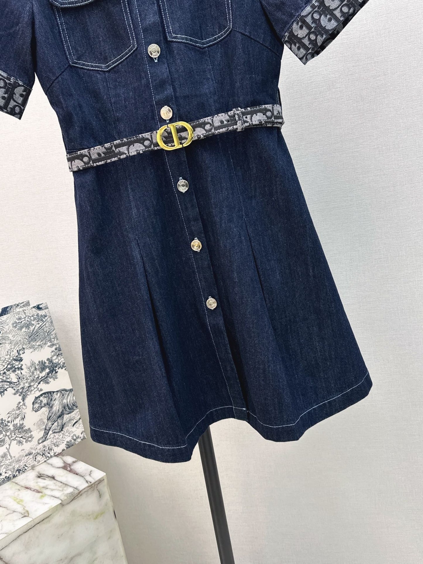 New denim dress