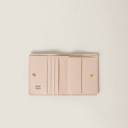 MIUMIULNappa soft leather short wallet（11.2CM*8.5CM）