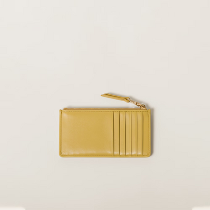 MIUMIULnappa soft leather envelope wallet（8CM*15CM）