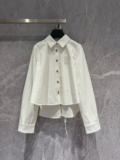 hollow embroidered jacket