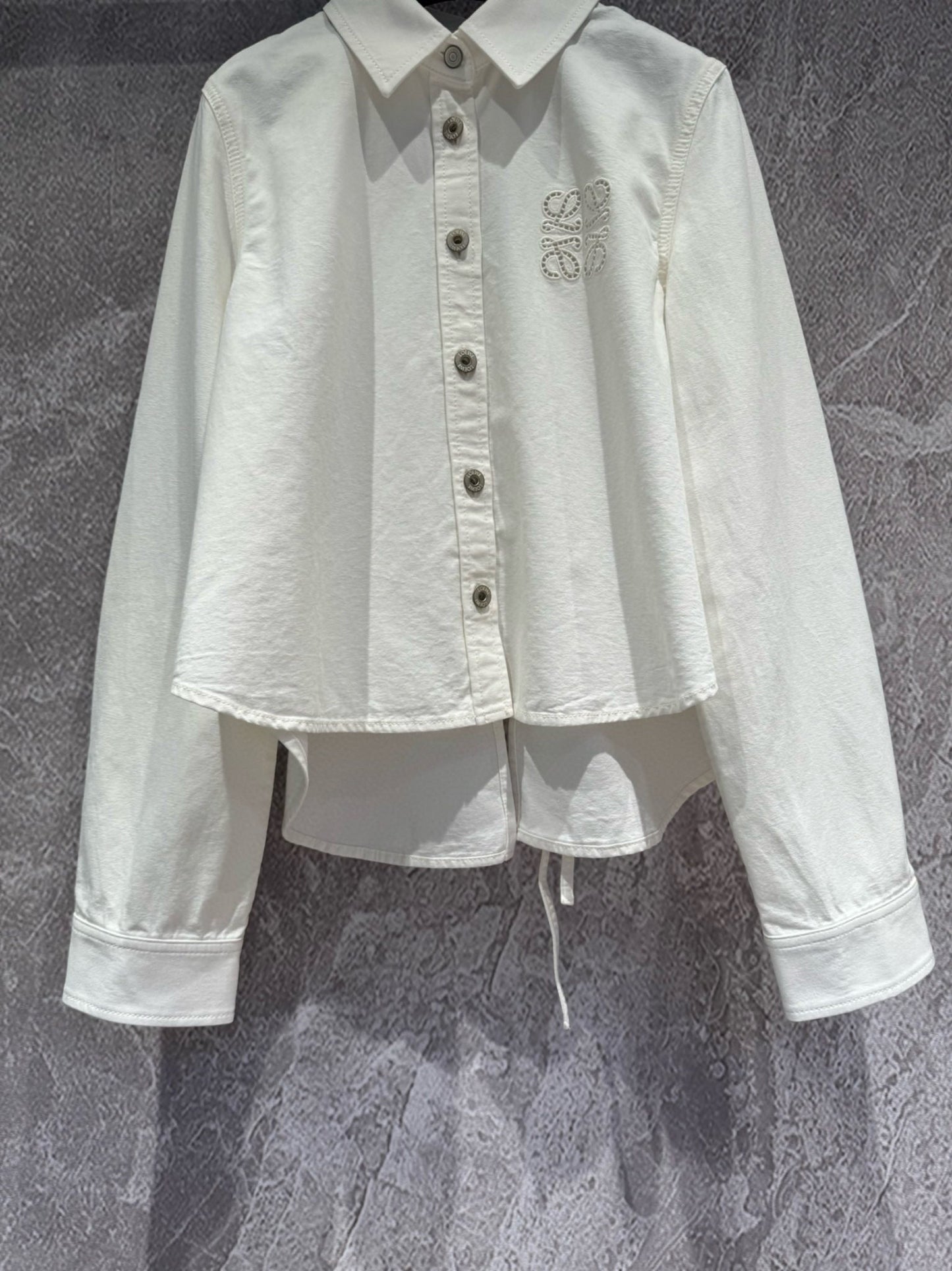 hollow embroidered jacket