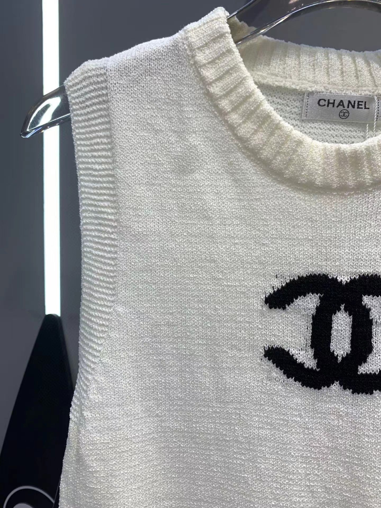 CC autumn new logo knitted vest