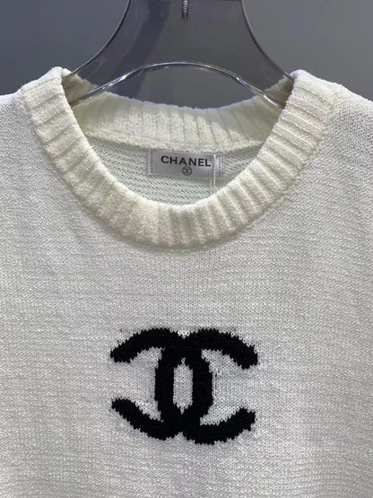 CC autumn new logo knitted vest