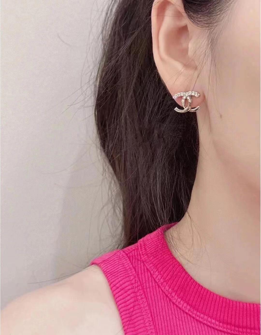 CC new diamond earrings