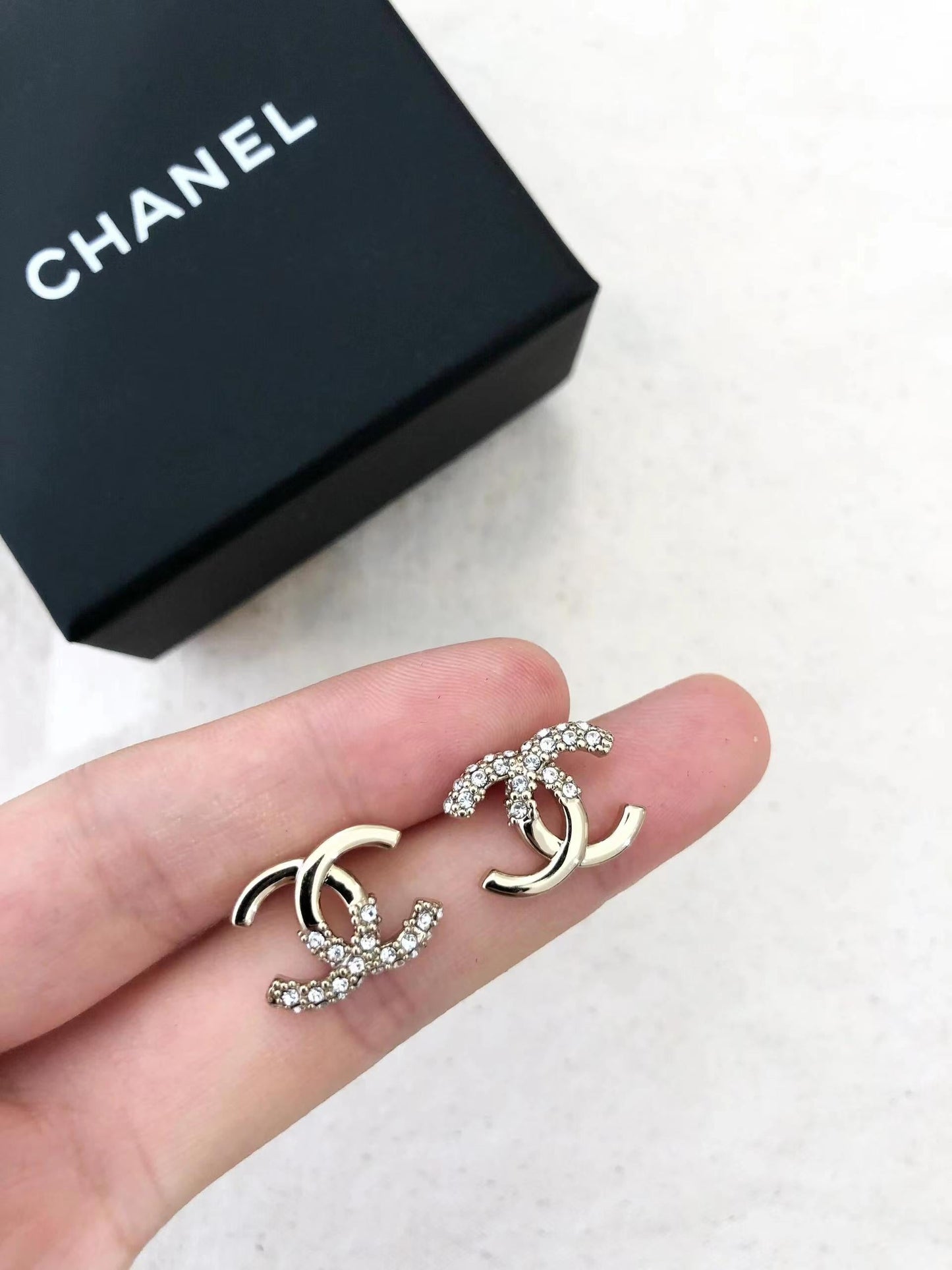 CC new diamond earrings