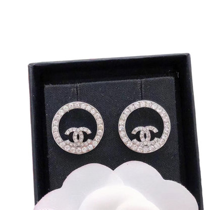 CC hot style diamond small earrings