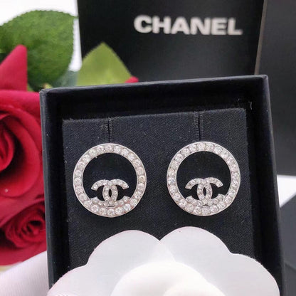 CC hot style diamond small earrings