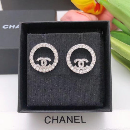 CC hot style diamond small earrings