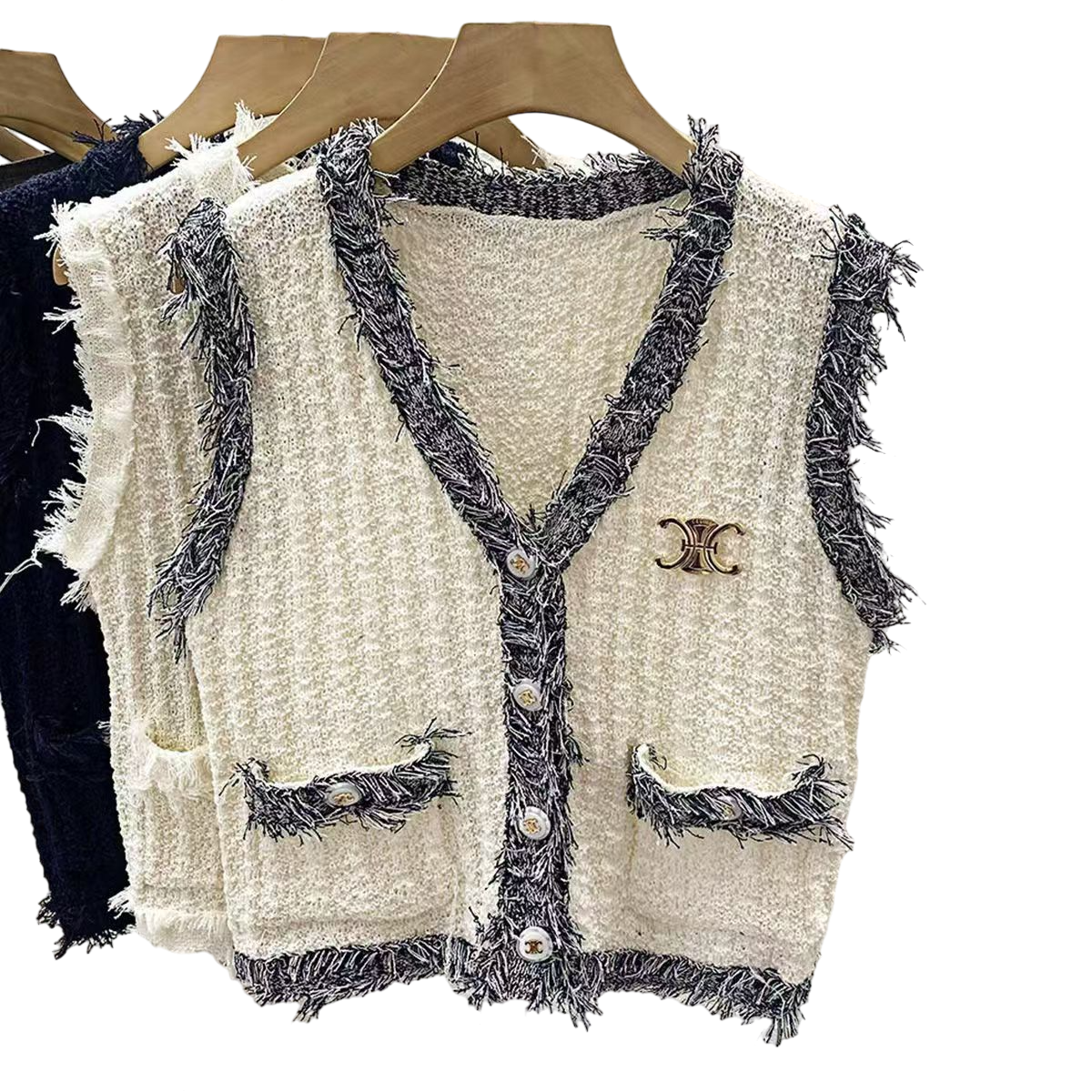 CL New Fashion Logo Knit Vest