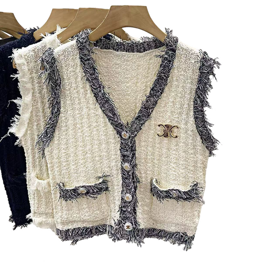 CL New Fashion Logo Knit Vest