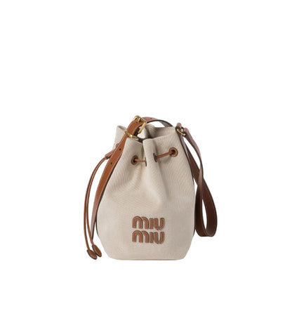 MM new canvas leather bucket bag（29CM*17CM*23CM）