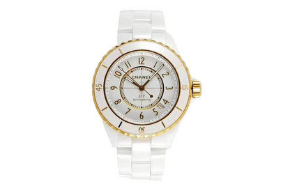 CC New White Ceramic Yellow 18K Gold Watch（12.1mechanical movement）