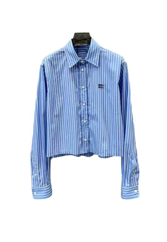 MM new striped logo shirt