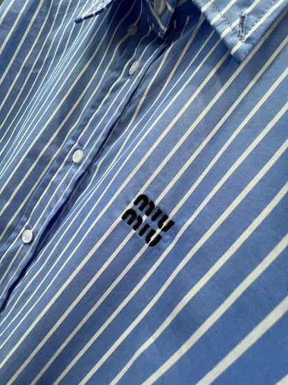 MM new striped logo shirt