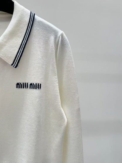 MM new logo knitted long sleeve