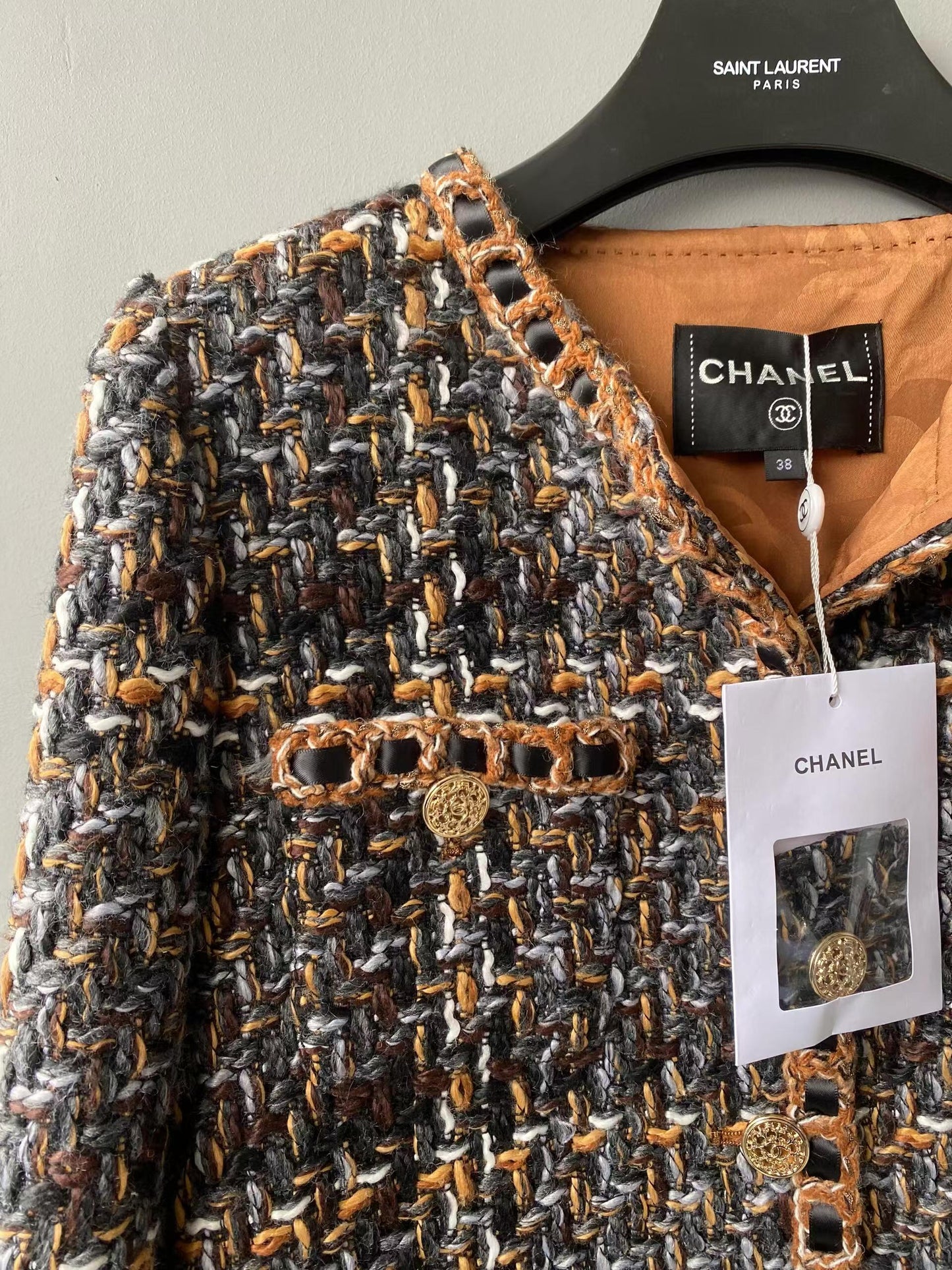 CC new early autumn tweed jacket