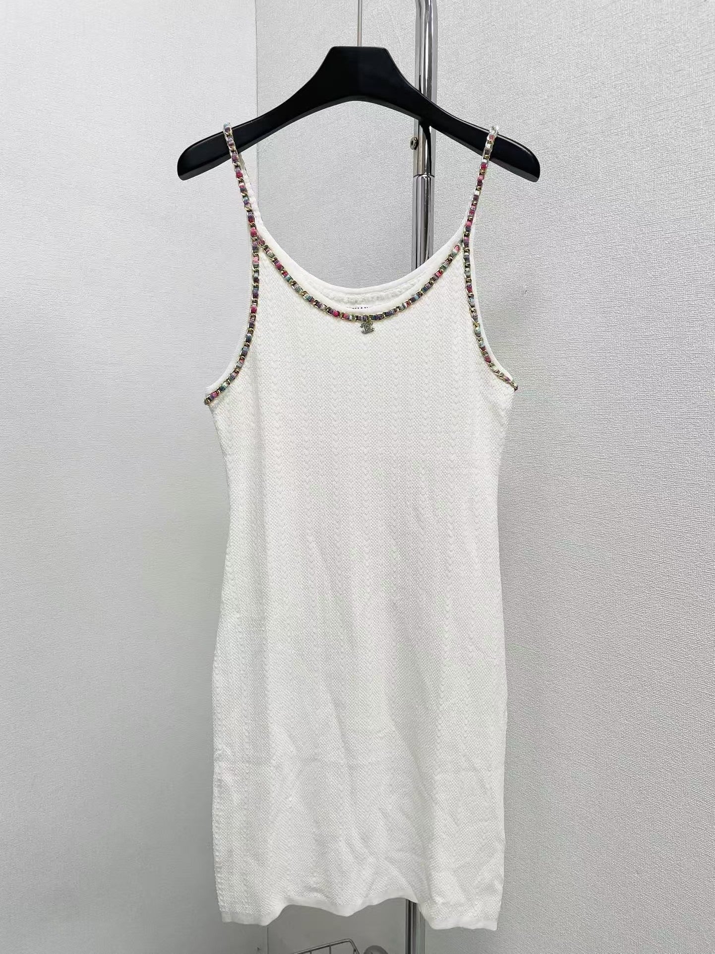 CC new color woven suspender dress