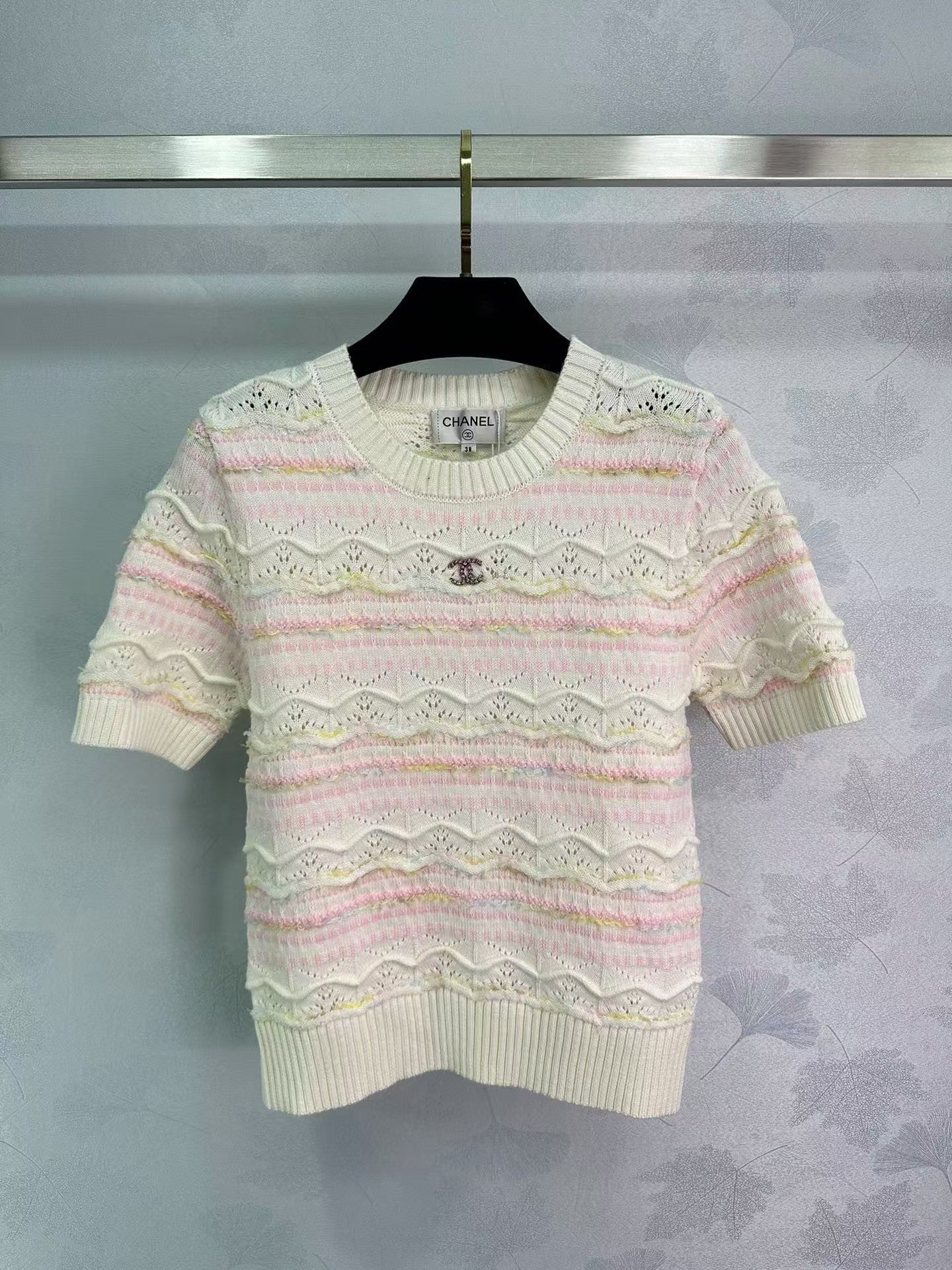 CC new pattern knitted short sleeves