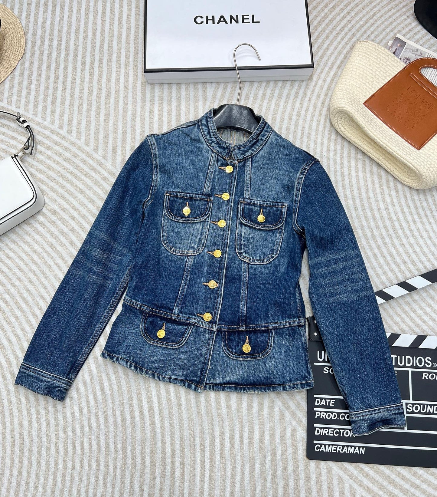 CL new slim-fit denim jacket