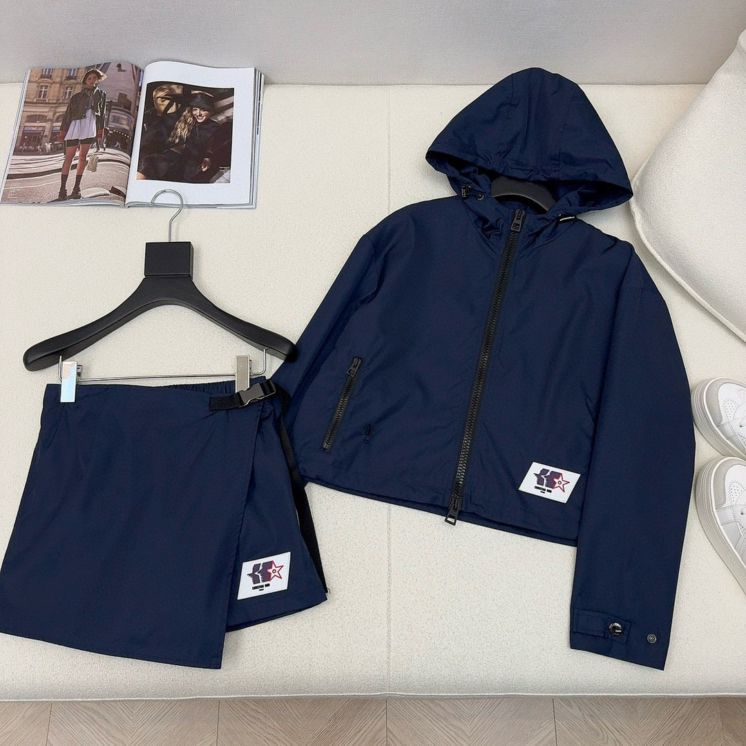 DD new hooded jacket and skirt suit