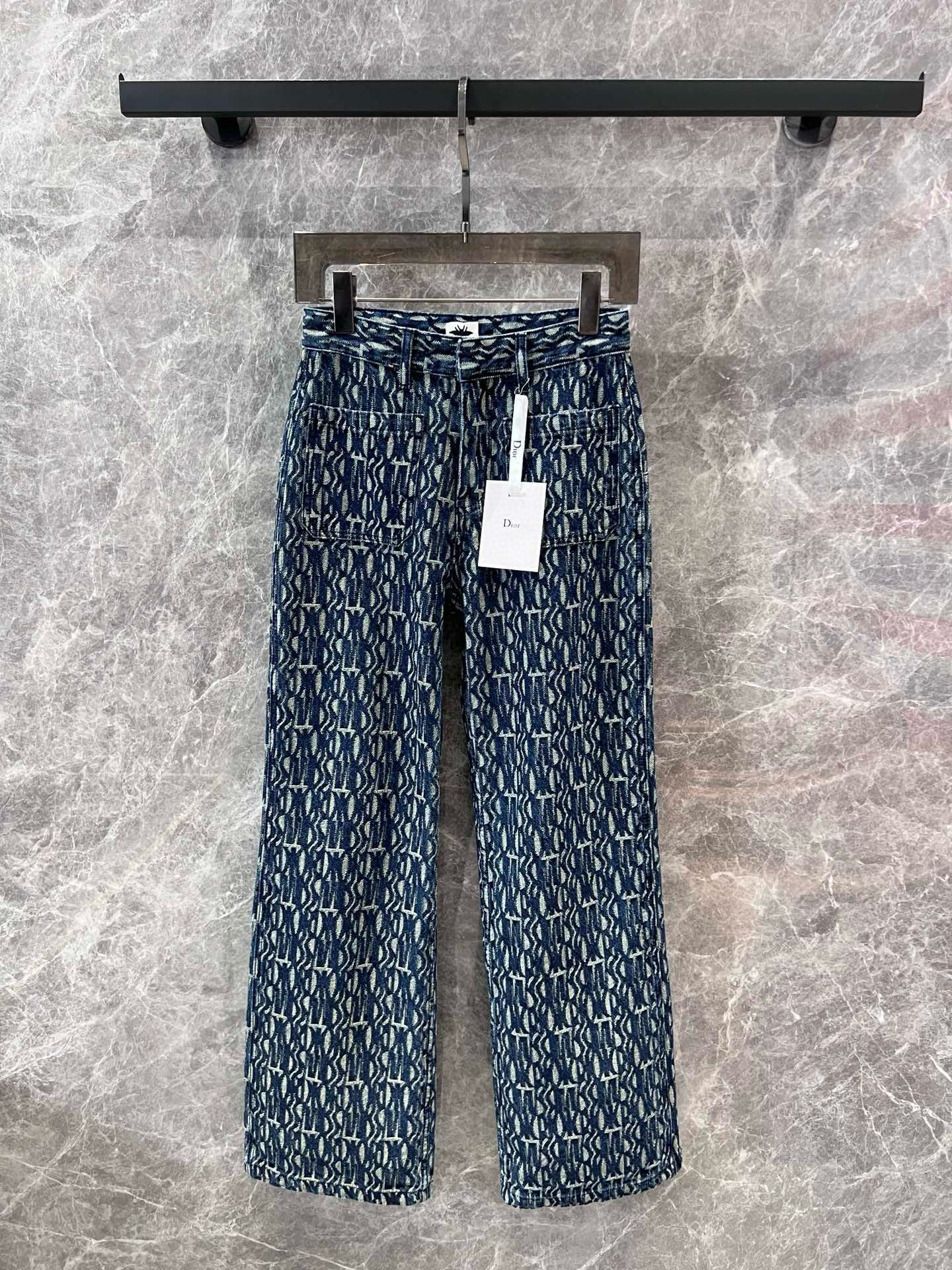 DD new style printed denim jeans