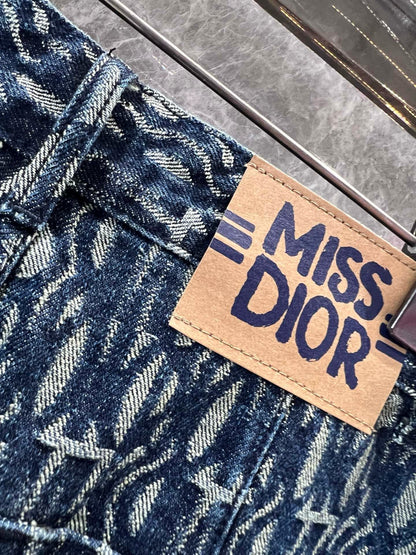 DD new style printed denim jeans