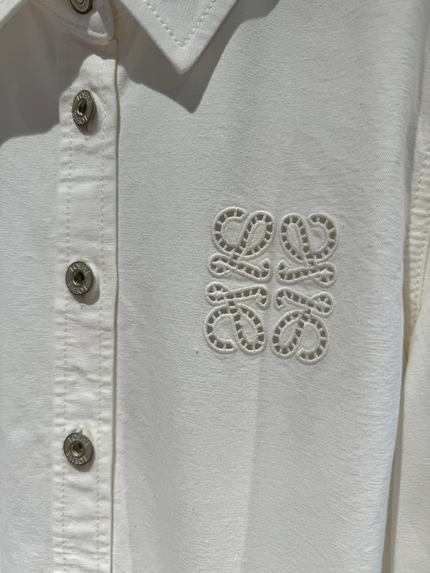 LW new style letter embroidered polo collar shirt