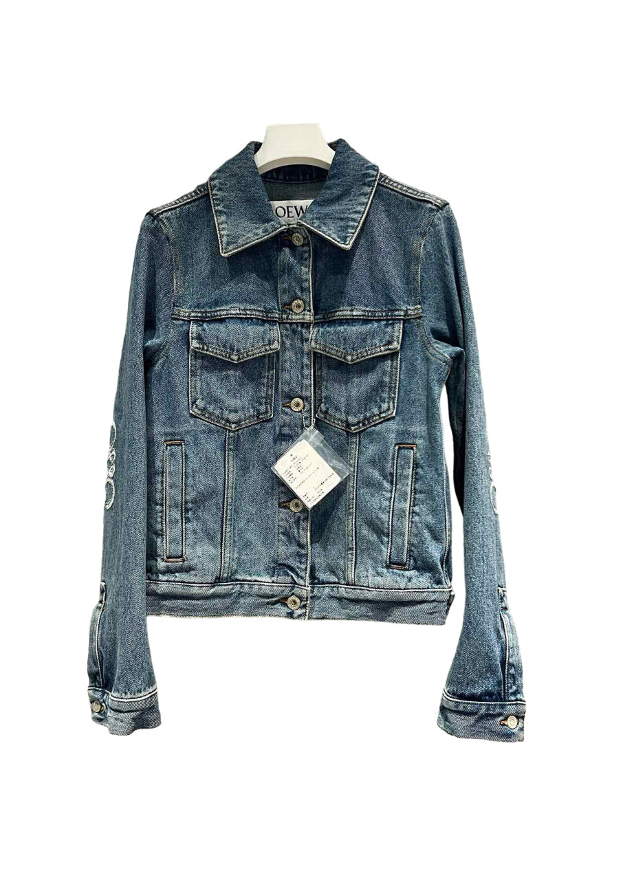 LW new exquisite logo denim jacket