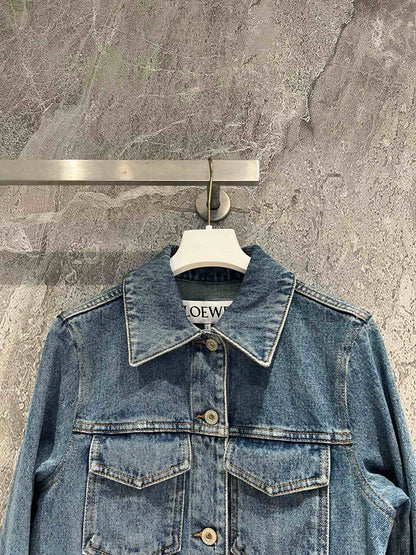 LW new exquisite logo denim jacket