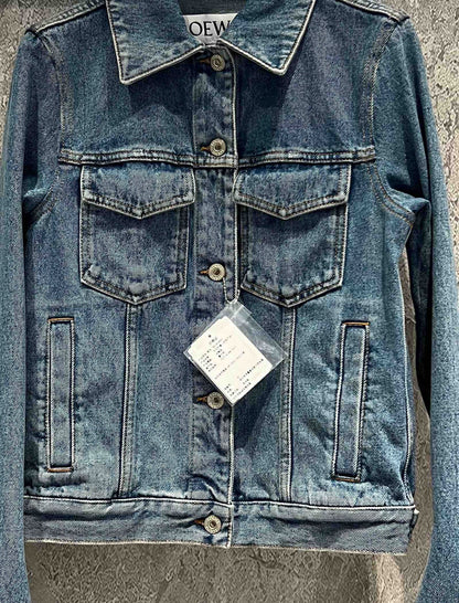 LW new exquisite logo denim jacket