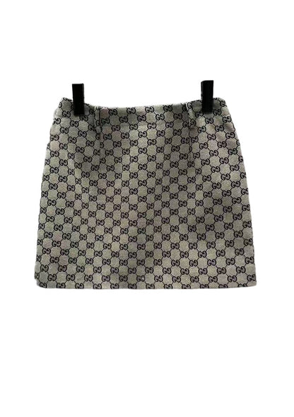 GG new style printed full-covered short skirt