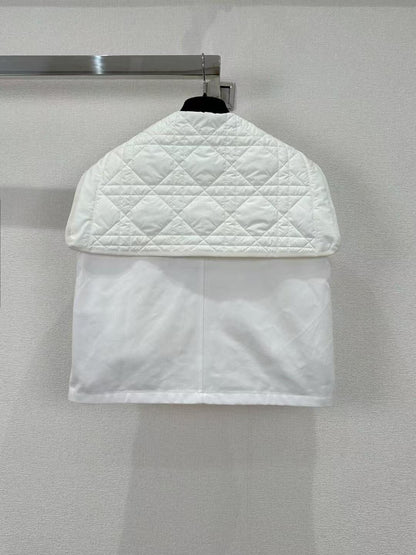 DD new checkered padded short jacket