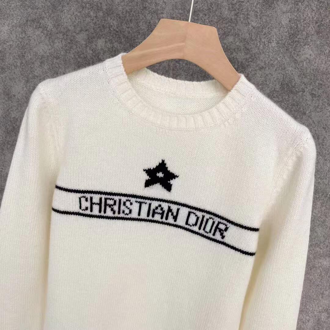 DD new letter knitted sweater long sleeves