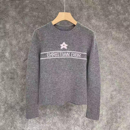 DD new letter knitted sweater long sleeves