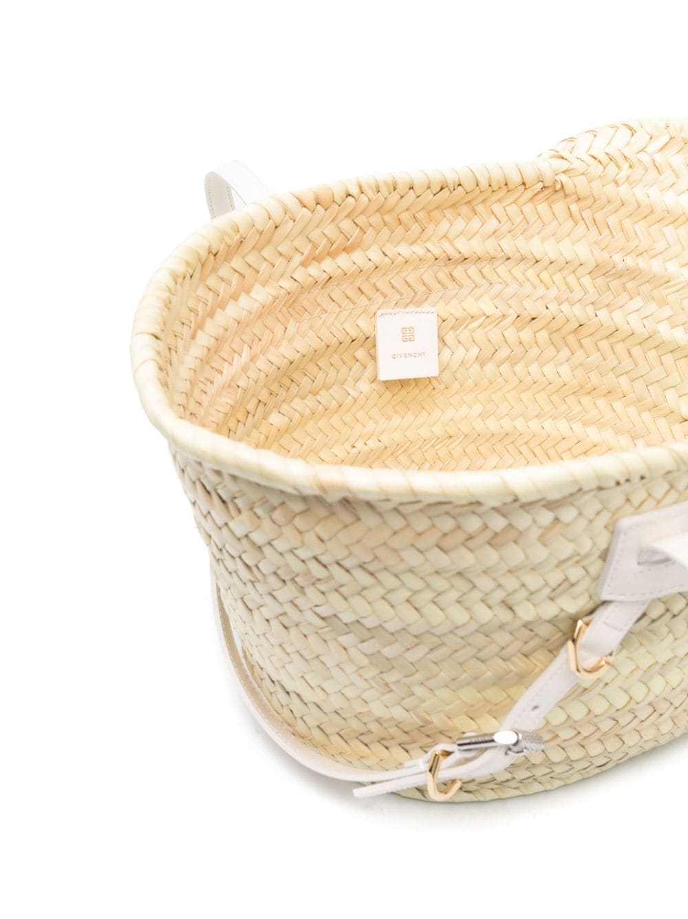 GVC woven straw shoulder bag(35x16x23cm)