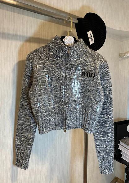 MM sequins series, short little jacket