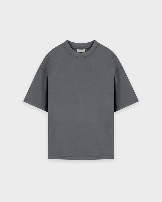 Stone Grey Basic T-Shirt