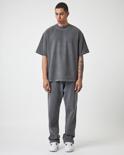 Stone Grey Basic T-Shirt