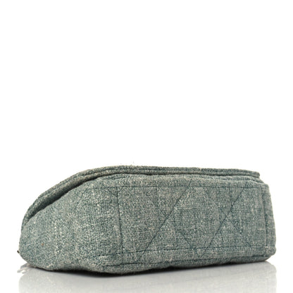 CD Tweed  Small Caro Bag Light Green（25.5×15.5×8cm）