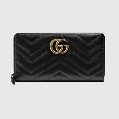 GG Ophidia medium tote+GG Marmont zip around wallet (38×28×14cm)