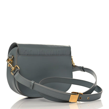 CD Box Calfskin Small Bobby Bag Gray(22x17x6cm)