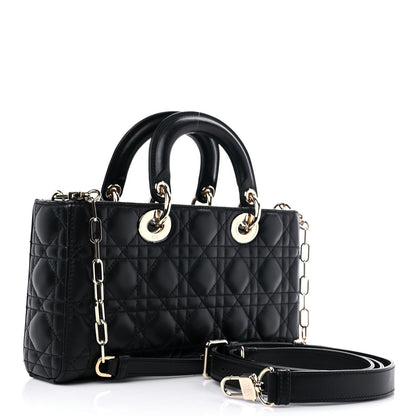 CD CHRISTIAN  Lady D-Joy Black BAG(26×13.5×5cm)