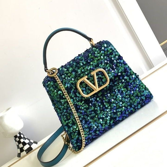 Women's Exquisite Luxury Sequined Handbag Crossbody Bag