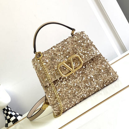 Women's Exquisite Luxury Sequined Handbag Crossbody Bag