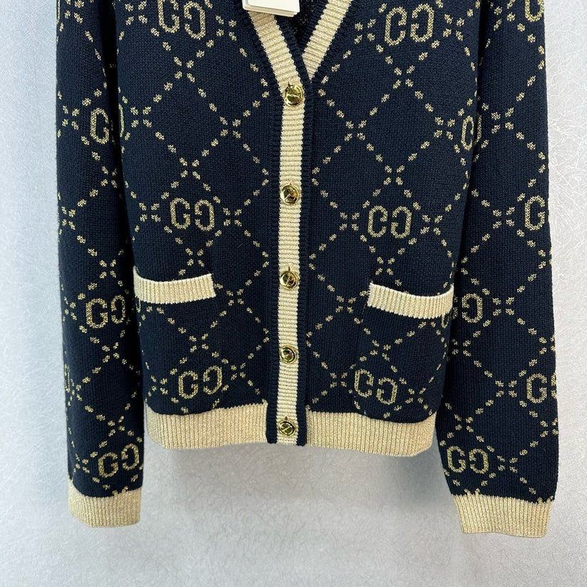 24FW NEW CC all over print cardigan