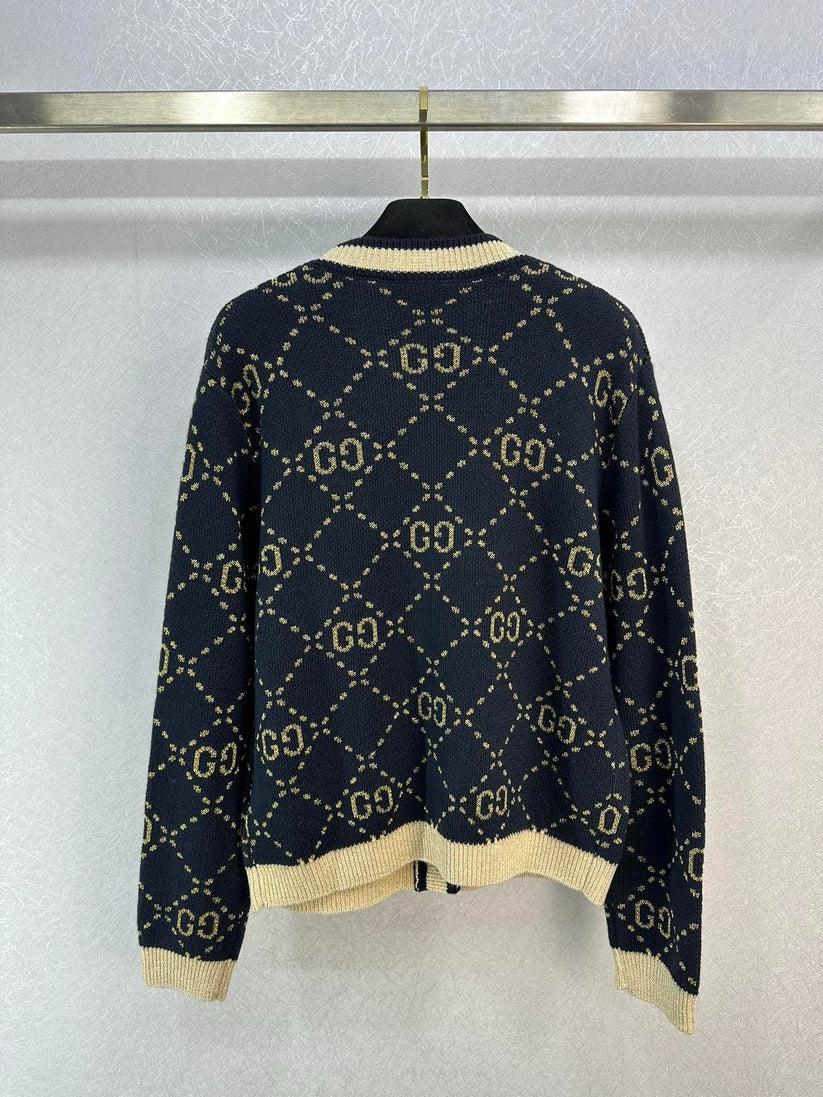 24FW NEW CC all over print cardigan